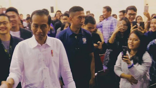 Young on Top National Conference 2018 Jokowi