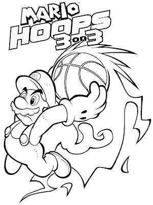 Nintendo Coloring Pages