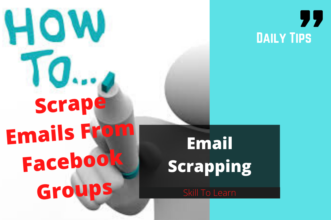 How To Scrape Emails From Facebook Groups | Extract Emails | Earn Money Online