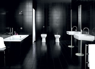 Black White Bathroom Accessories