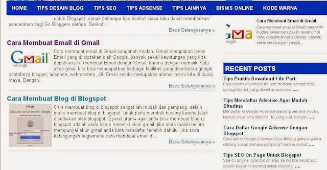 ciri blog yang baik