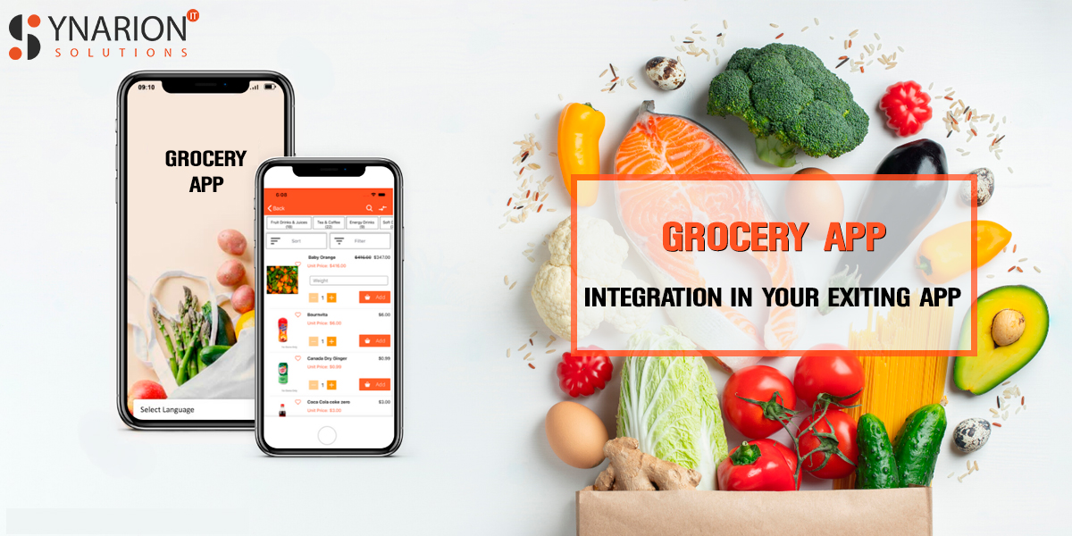 Grocery App Integration in your Exiting App