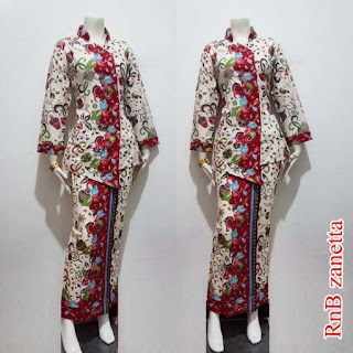 Model Setelan Batik Zanetta Series