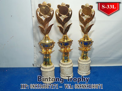 Piala Marmer Tulungagung, Piala Marmer Murah, Harga 1 Set Piala Marmer