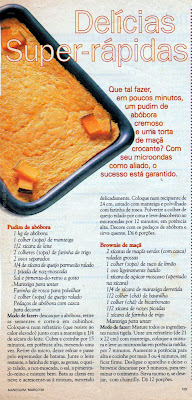 RECEITA DE PUDIM DE ABÓBORA E BROWNIE DE MAÇÃ