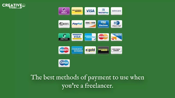 The best methods of payment to use when you're a freelancer.