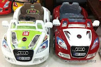 Mobil Mainan Aki Elite 2188 Audi Twin New Color 2013