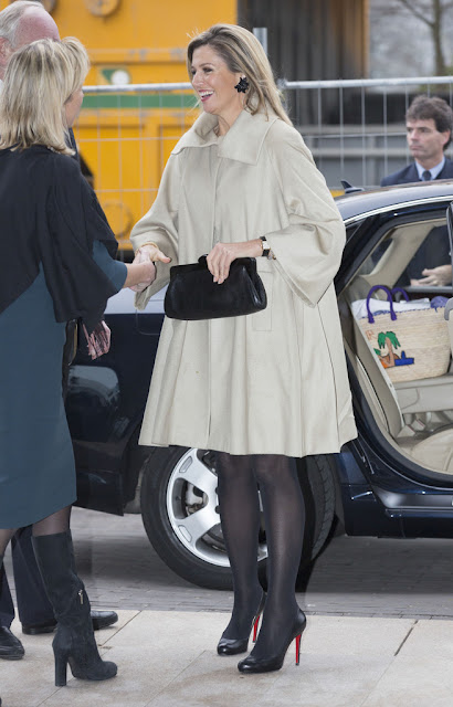 Queen Maxima of The Netherlands and Jan Peter Balkenende