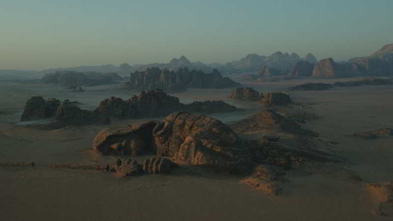 Wadi Rum desert landscape
