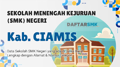 Daftar SMK Negeri di Kabupaten Ciamis Jawa Barat