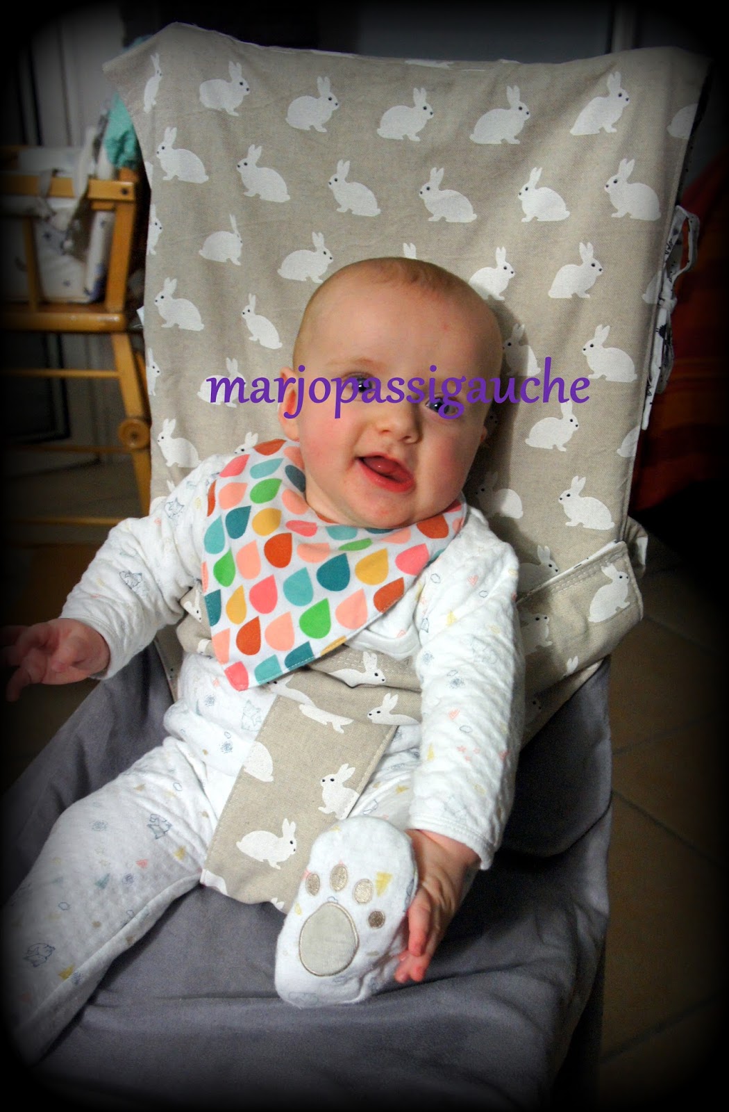 Marjo Pas Si Gauche Mon Siege Nomade Pour Bebe Baroudeur