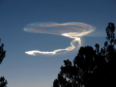 dragon greets the Sedona sunrise