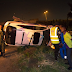Drunk Driver Rams Into An Electric Pole Along Airport Road In Lagos
