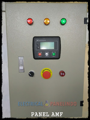 JUAL  PANEL AMF ( AUTOMATIC MAIN FAILUR )