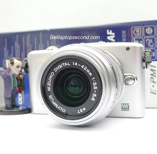 Jual Kamera Mirrorless Olympus E-PM1 ( Fullset )