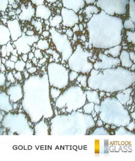 Gold Vein Antique Mirror