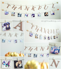 Thankful Photo Display