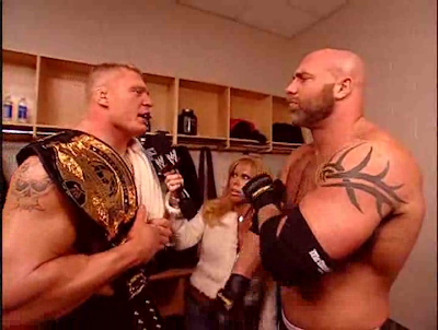 Goldberg Vs Brock Lesnar