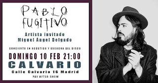 Concierto de Pablo Fugitivo y Miguel Ángel Delgado en Calvario