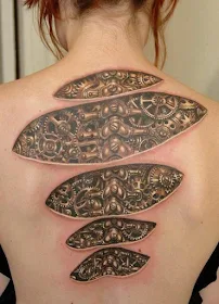 mejores tatuajes biomecánicos del mundo