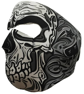 Cristo Skull Neoprene Face Mask