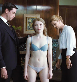 Sleeping Beauty (2011) - An Interview for a job scene with Emily Browning naked