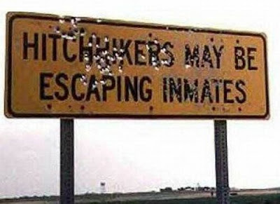 funny road signs