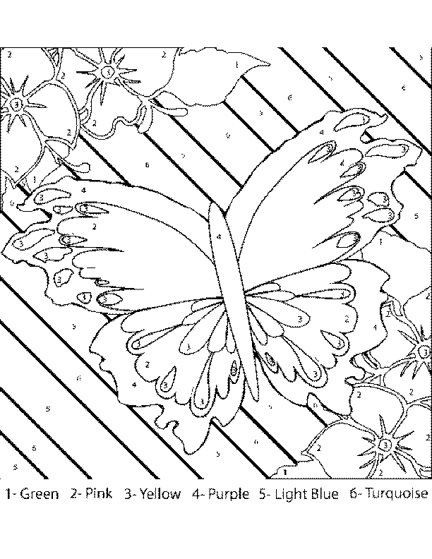 Coloring Pages Numbers