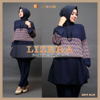 Lizera set by Efandoank Navy Blue