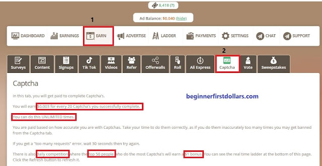 timebucks captcha how to work 