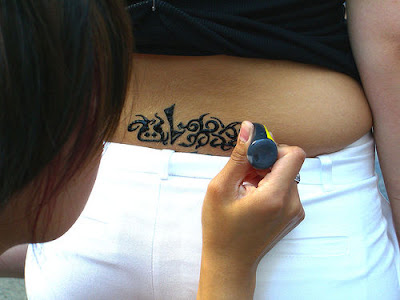 Lower Back Tattoo, Sexy girls Tattoo