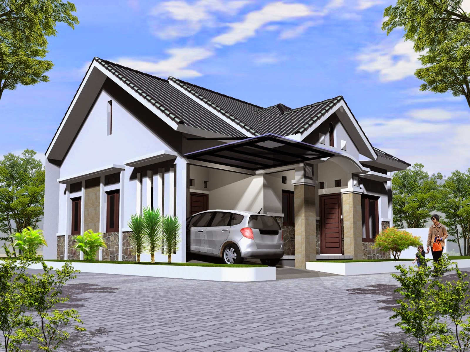 Desain Rumah Minimalis 1 Lantai Di Hook Foto Desain Rumah Terbaru