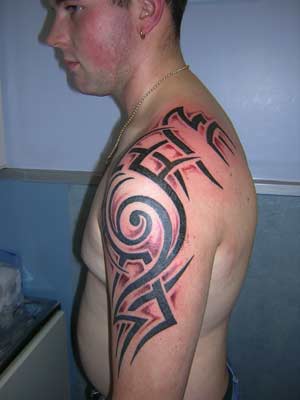 cool 3d Arm tattoo designjpg Tribal Upper Arm Tatoo Designs
