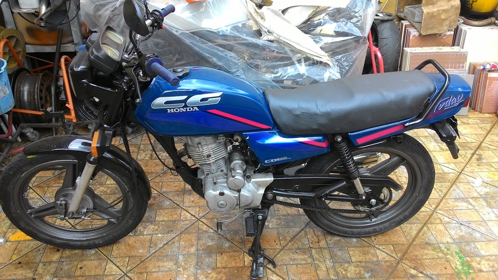  Cafe  racer  CG 125  cc 89 today moto a venda 