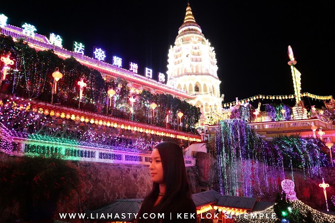 Jom lawat Kek Lok Si Temple yang bersinar sempena Tahun Baru Cina