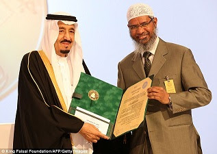 King Salman of Saudi Arabia and Dr Zakir Naik