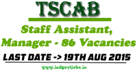 TSCAB Recruitment 2015