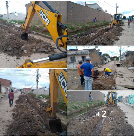 MAIS UMA OBRA REALIZADA POR SECRETARIO DE OBRAS CICERO NUNES, DESTA VEZ NO BAIRRO DO VIANA MOURA BR NA CIDADE DE BELO JARDIM-PE