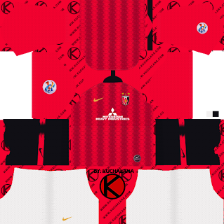  Yang akan saya share kali ini adalah termasuk kedalam home kits Baru, Urawa Red Diamonds 浦和レッドダイヤモンズ kits 2019 - Dream League Soccer Kits