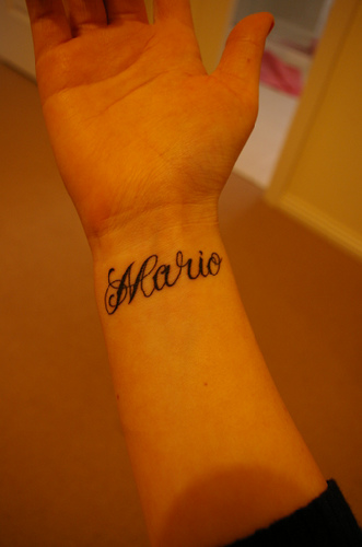  like thisi wanna get a tattoo on my wrist writing smilei realize that 