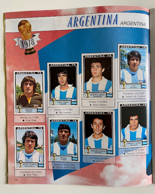 figurine Argentina 78 World Cup Story