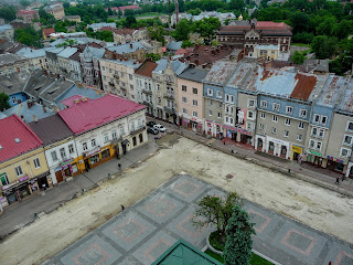 Дрогобич. Реставрація площі Ринок, частина вулиці Івана Мазепи