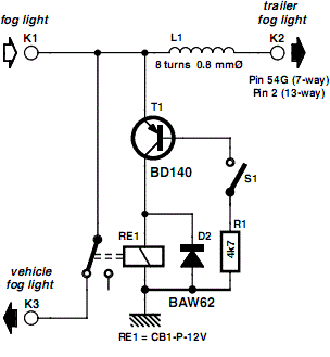 Fog Lamp Switch Circuit Fog Lamp Switch Circuit