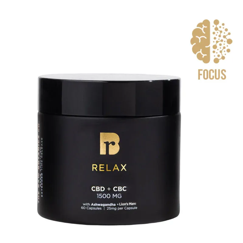 RELAX & Focus softgels product image