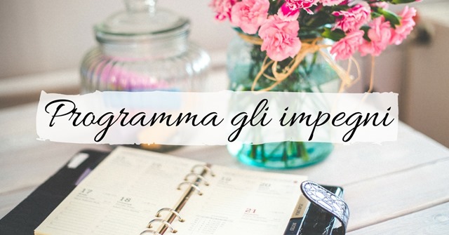 Programma gli impegni