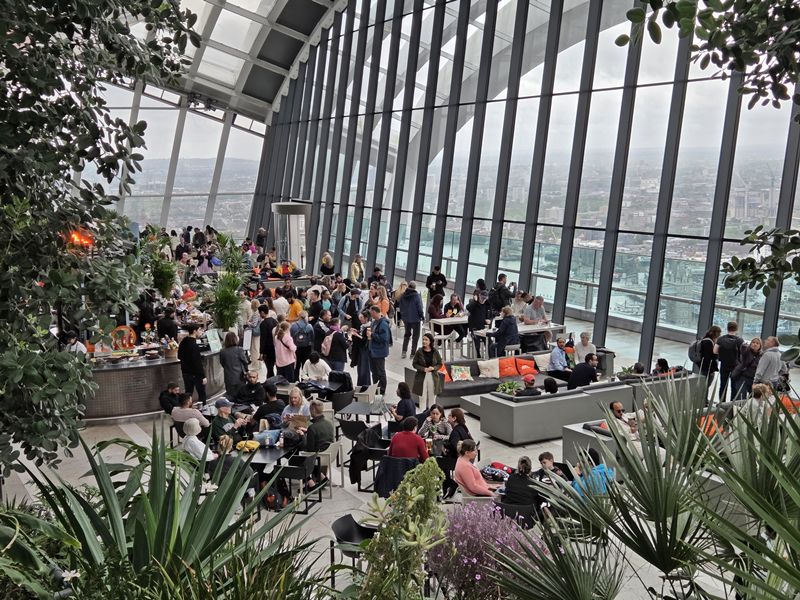 O que fazer em Londres Sky Garden