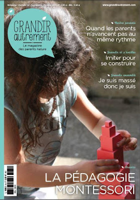 abonnement revue magazine Grandir Autrement maternage parentalité bienveillante bienveillance enfant alternative éducation parent