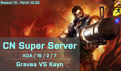 Graves JG vs Kayn - CN Super Server 10.20