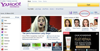 Cara Membuat Email Baru Di Yahoo