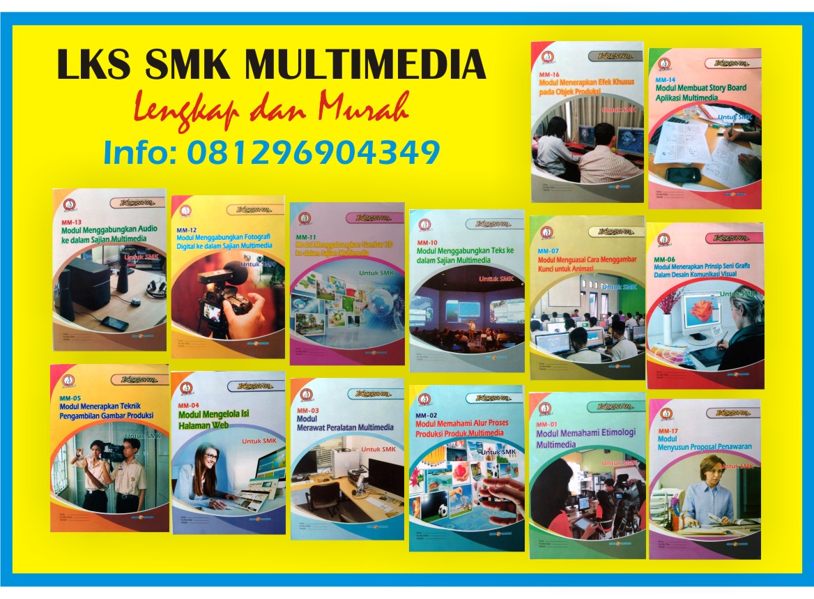 Jual LKS  SMK Jurusan Multimedia DISTRIBUTOR LKS 